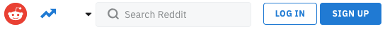 Reddit buttons