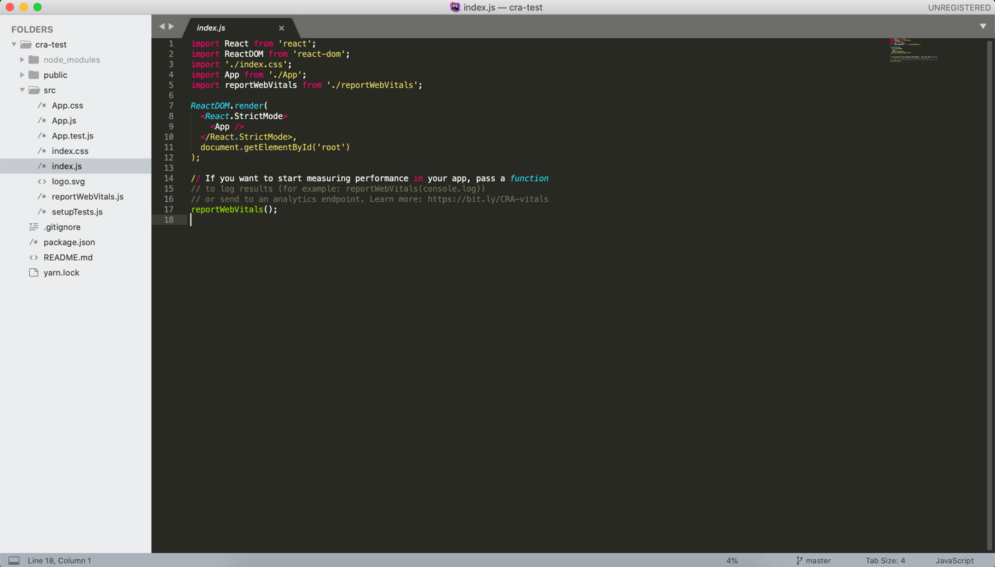 Sublime Text code editor