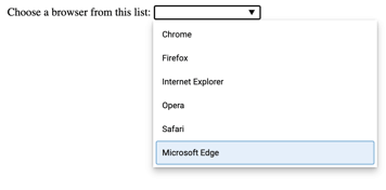 Datalist on Edge