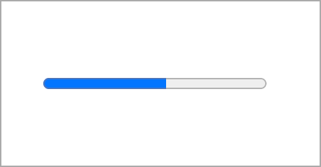 Progress bar on Chrome